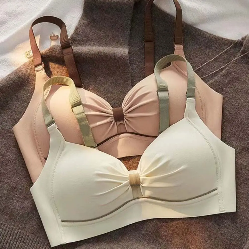 

Fashion Hollow Out Triangle Cup Bra Seamless Bralette Wireless Bras Intimates Underwear Push Up Bra Women Women