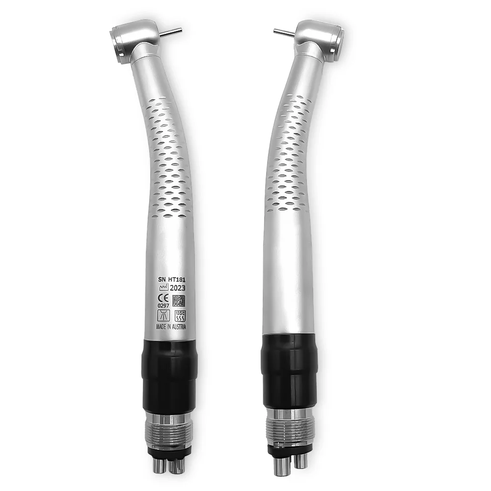 Dental 5 LED Bulb Lights 5 Air Water sprays High Speed Fiber Optic Handpiece 2/4 Holes high speed pen