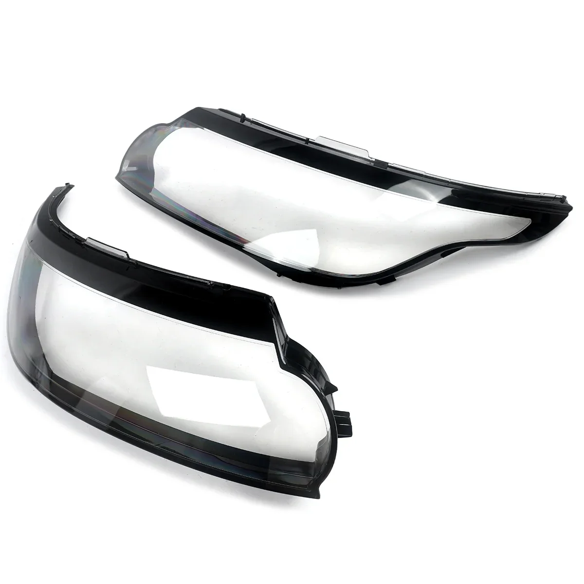 ฝาครอบเลนส์ไฟหน้าด้านขวาซ้ายสำหรับ Land Rover Range Rover Sport 2014-2017