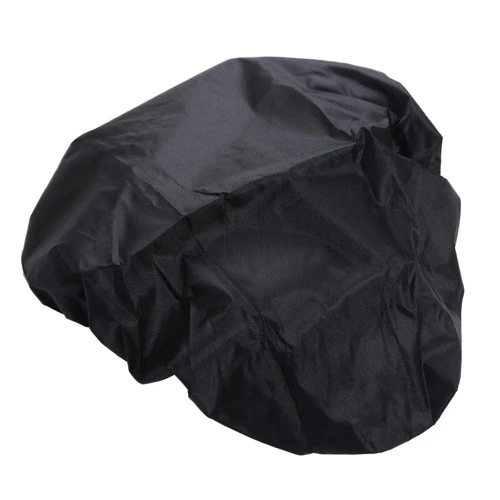 Waterproof Bike Seat Cover Comfortable Dust-proof Bicycle Saddle Cover Dust Resistant Black&Silver Bicycles Saddle Seat Protect