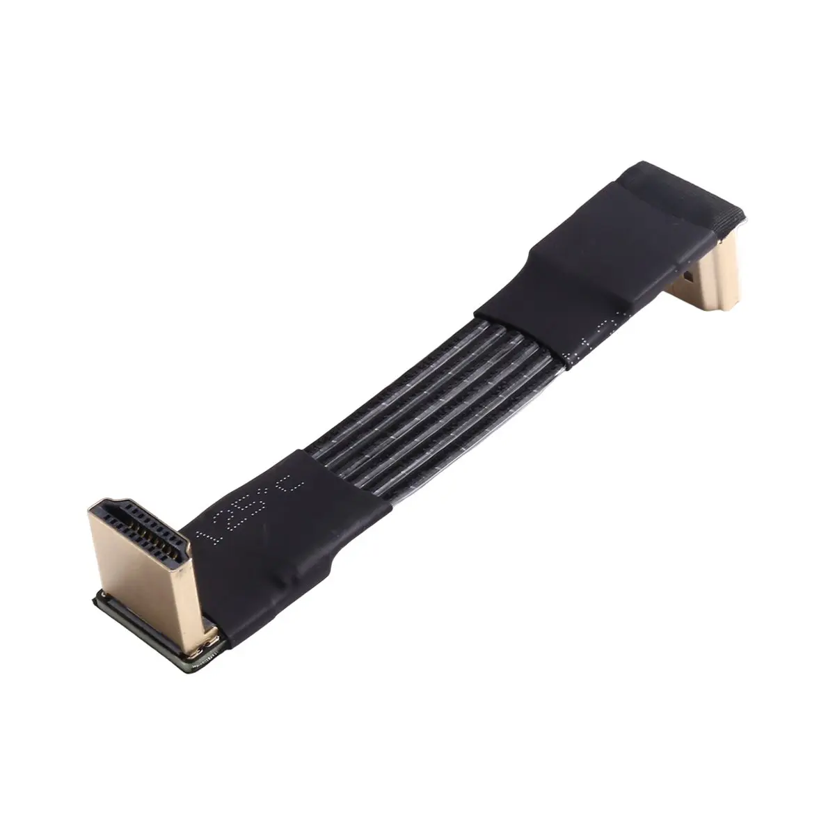 (A60I) Câble d'extension vidéo ADT HD 2.1 Type A-A Standard Compatible 2.1 FPC FPV GPU Plat 2.0 Ruban Extenseur 5CM