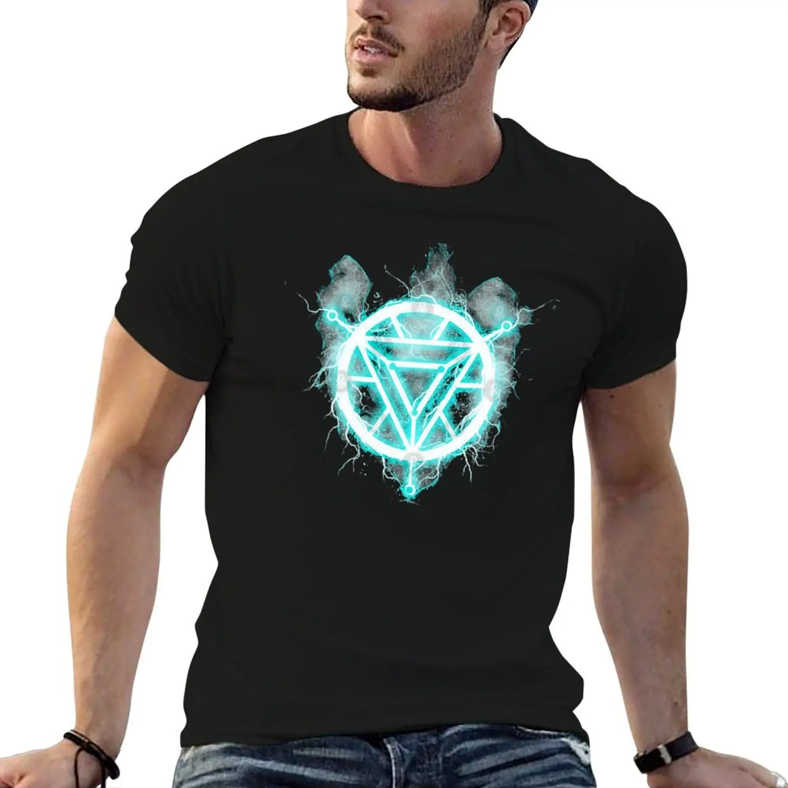 Arc Reactor Variant T-Shirt customs vintage graphic tee shirts graphic tees men tshirt