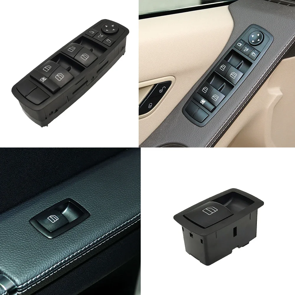 For Benz W164 W251 Car Electric Power Master Window Switch Replacement For Mercedes ML GL R Class R300 GL350 ML400 GL450 GL550 5