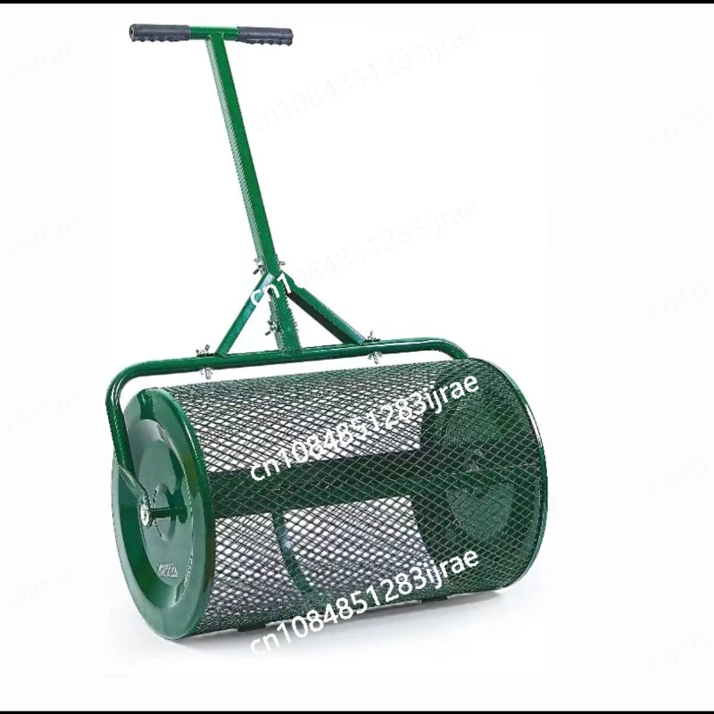 

Garden Peat Moss Spreader for Lawn Manure Spreader Top Soil Spreader