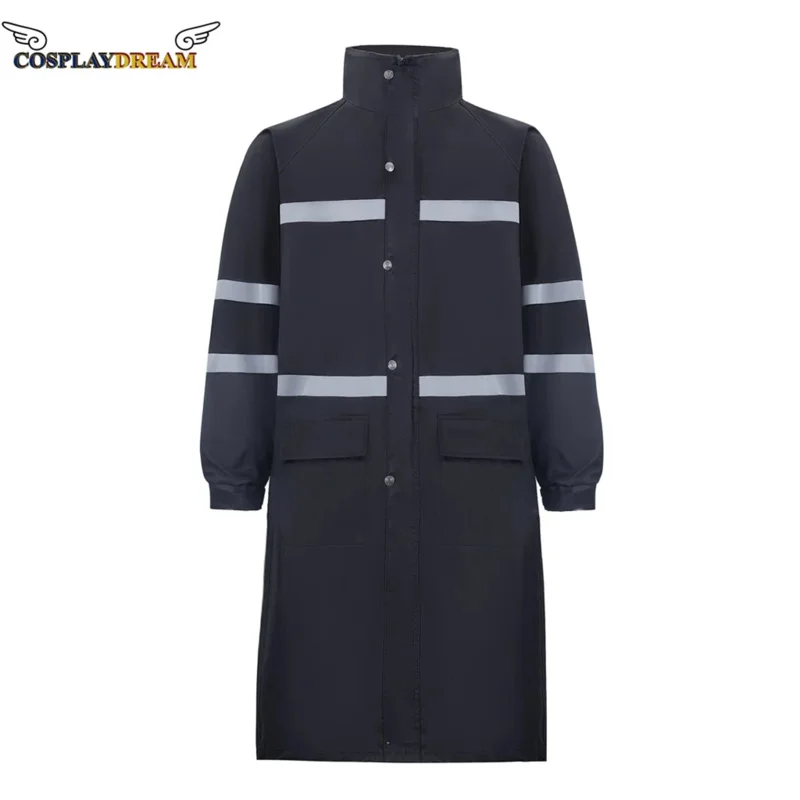 （in stock）Wybie Lovat Raincoat Coraline Wybie Lovat Cosplay Costume Uniform Jacket Men's Halloween Carnival Trench Coat Set