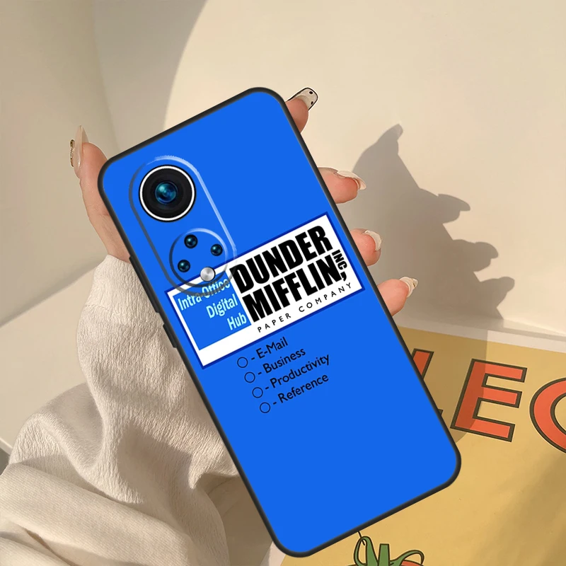 The Office Dunder Mifflin Case For Huawei P30 Lite P40 P50 P20 Pro Nova 5T P Smart 2021 2019 Cover Case For Honor 50