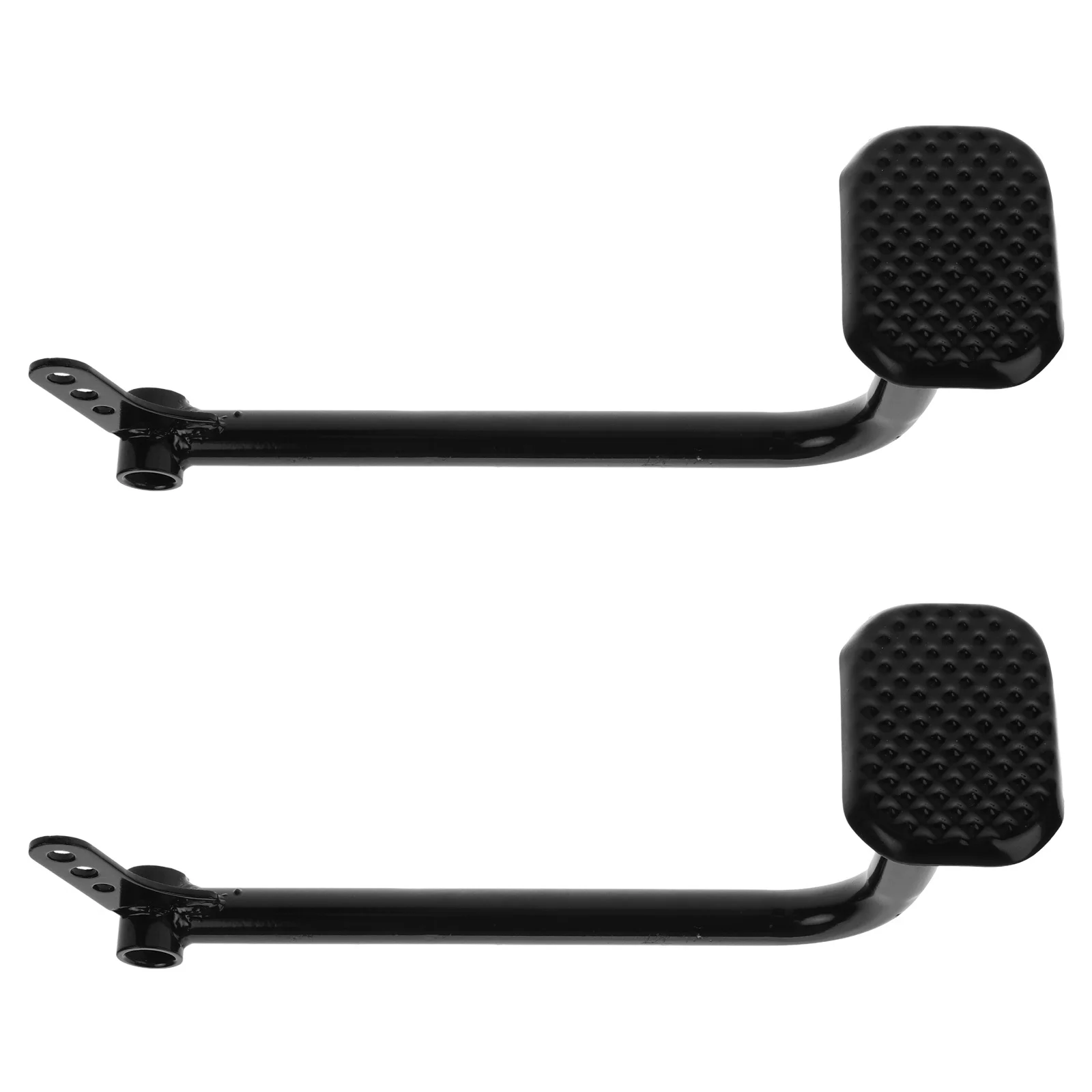 2Pcs Elektrische Dreirad Bremspedal Heavy Duty Stabile Pedal Montage für Go Kart Atv Ersatz Metall Fußstütze Keine Werkzeuge erforderlich