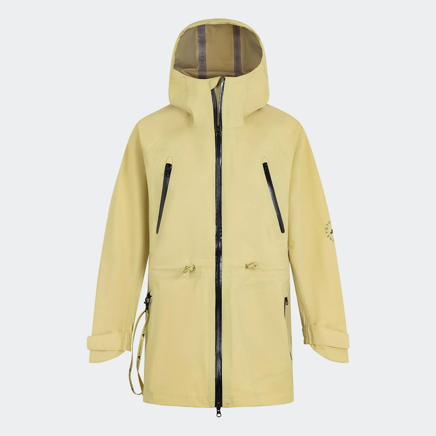 

Оригинальная женская спортивная куртка adidas с капюшоном и регулируемой талией, коллекция Весна 2026, модель JF6031