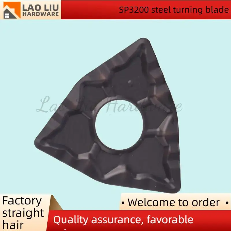 

Двухцветная прорезная пластина WNMG080408-43 SP3200. Токарная пластина из стали. Износостойкая и гладкая. Удаление стружки.