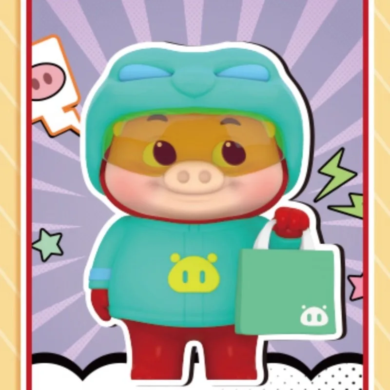 TOPTOY GG Bond Blind Box GG Bond Pig Gate Forever Series Series Blind Box Anime Garage Kit Giocattoli per bambini Indovina Scatola misteriosa Regali
