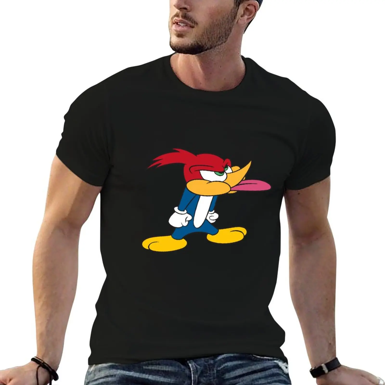 

Woody Woodpecker T-Shirt t shirts for man cotton funny t shirt man designer man t shirt cotton T-Shirt