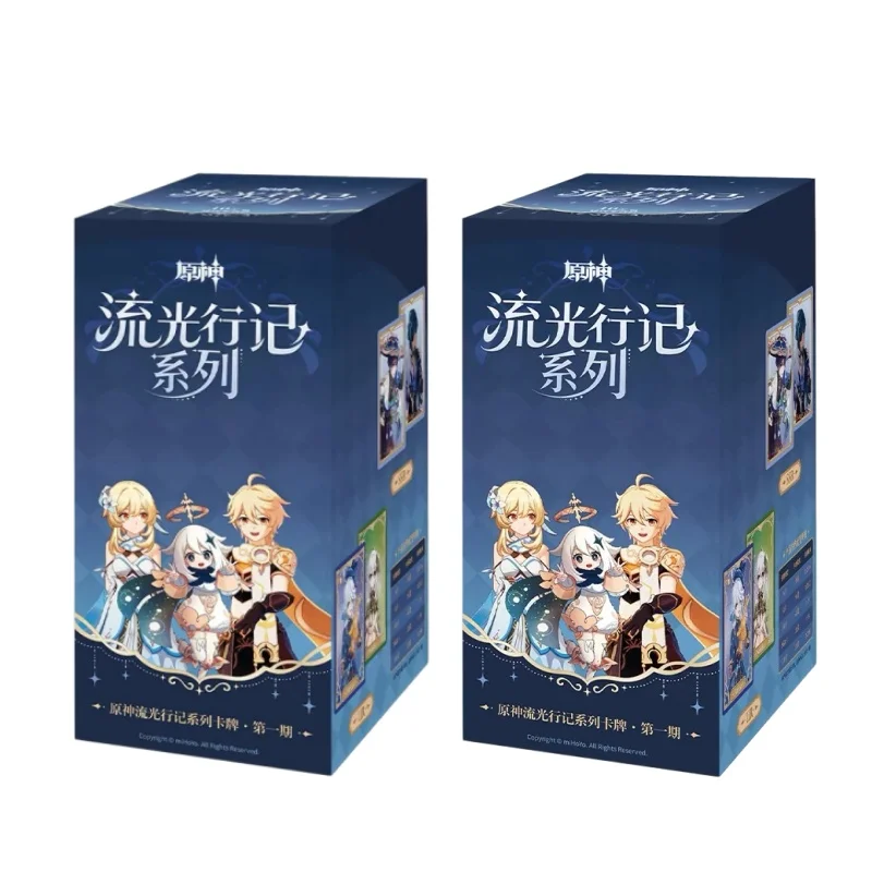 Originele Genshin Impact Card Vol.4 Genius Invokation Tcg Battle Card Anime Character Competitive Booster Game Collection Cards