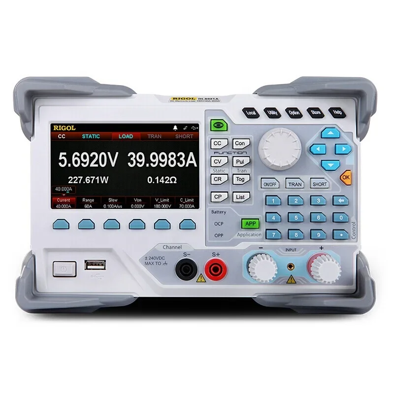 DL3031A Programmable DC Electronic Load (Single Channel, 150V/60A/30kHz 350W) with High Resolution