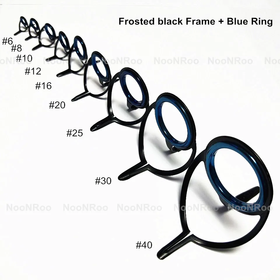 Fishing Rod Guide High Quality Stripping  guides 2 legs guides fishing rod parts repair guide NooNRoo
