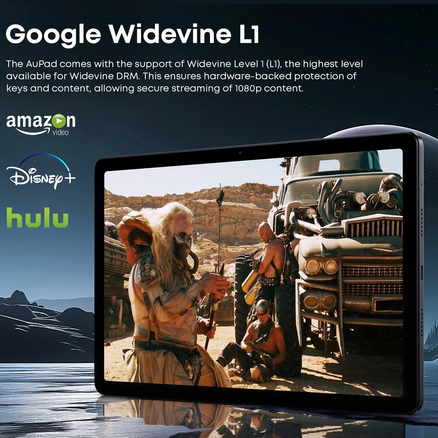 CHUWI AuPad Tablet 10.95‘‘ 8GB DDR4 128GB ROM Snapdragon 685 Tablet PC FHD IPS 2K Display 1TB Expand Triple Cameras 4G LTE/GPS