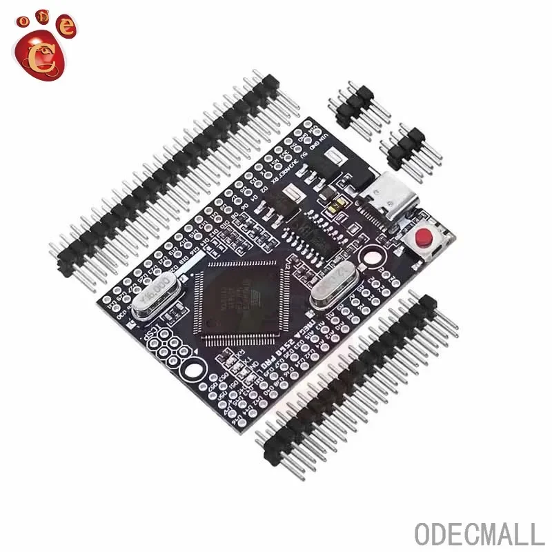 Mega2560 Mega 2560 PRO MINI 5V (Embed) CH340G ATmega2560-16AU MICRO TYPE-C With Male Pinheaders Compatible For Arduino Mega