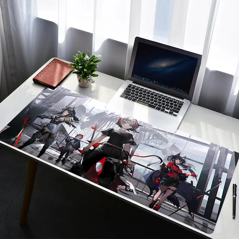 

Mouse Pad PC Non Slip Rubber Anime Mousepad Laptop Gamer Cabinet A-arknights Keyboard Pad Office Computer Gaming Desk Mouse Mat