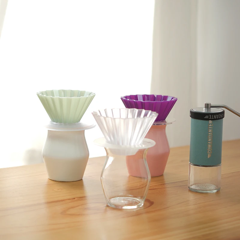  Designed Hand-Poured Ceramic Coffee Cup Sensory Flavor Appreciation Cup Competition Grade Coffee Filter Set