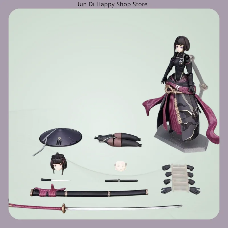 15cm Figurka Samuraja z Ruchomymi Elementami, Model Anime, Statuetka Kolekcjonerska, Dekoracja na Biurko, Ozdoba, Zabawka, Prezent dla Fanów