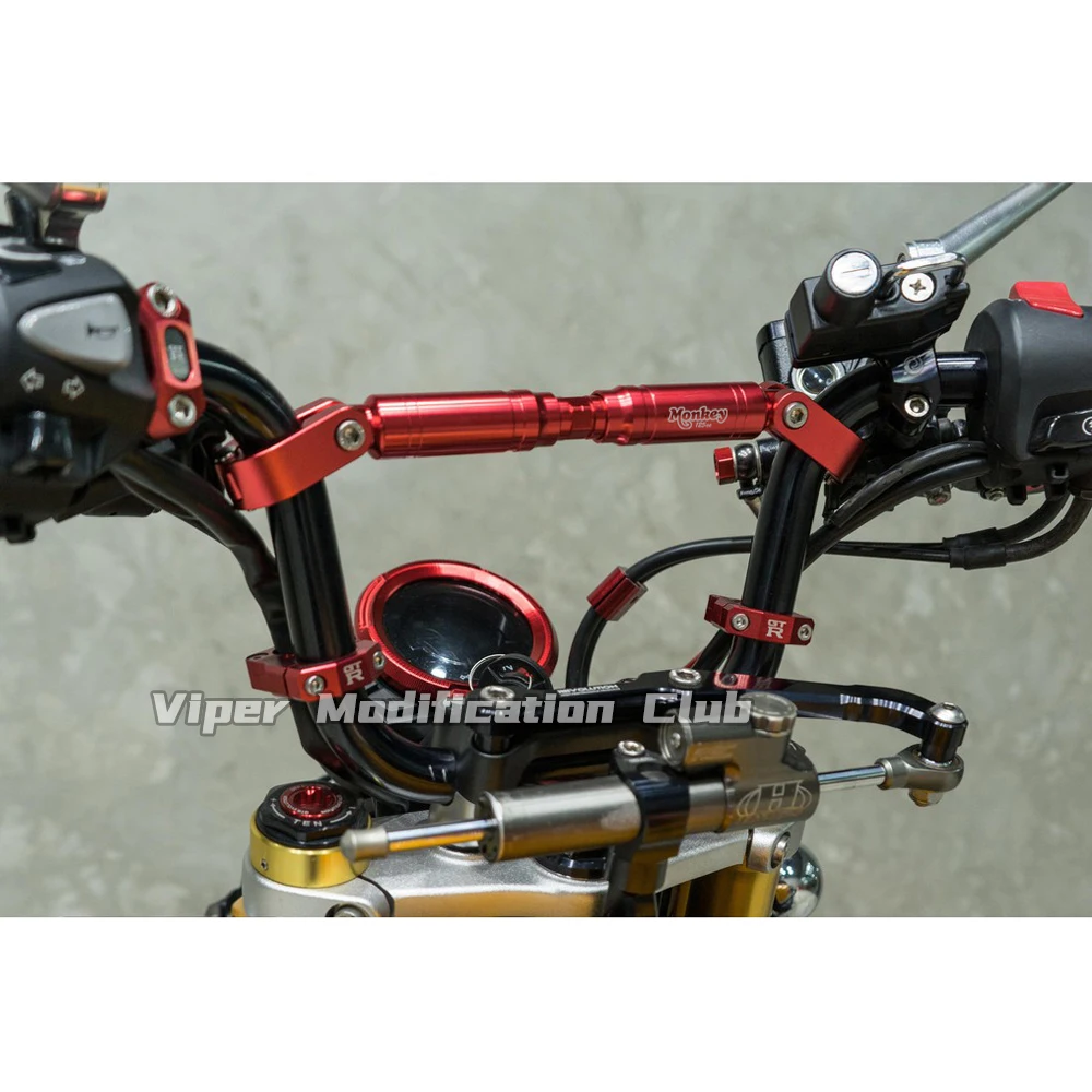 For Honda MONKEY125 CT125 GROM MSX125 DAX125 Modified extended stand Handlebar Multi-function stand 2022 2023 2024