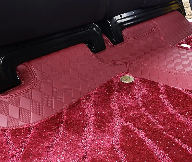 For GWM Tank 300 2026 Car Full-Coverage Floor Mats Wear-Resistant Double Layers Leather+Starry Sky Foot Carpets Accessories detail image 13