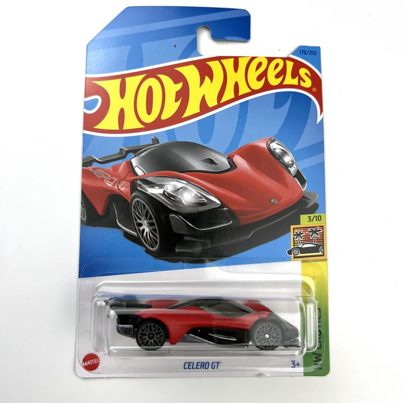 2024-231 Hot Wheels Cars CELERO GT 1/64 Metal Die-cast Model Toy Vehicles