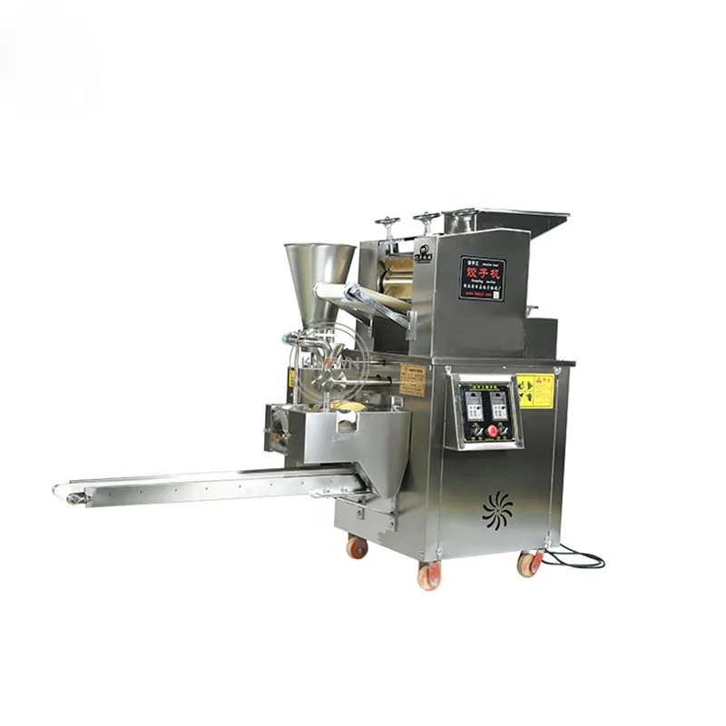 

Dumpling Making Wrapper Machine Automatic Samosa Ravioli Gyoza Maker Adjustable Empanada Wonton Production Line for Restaurant