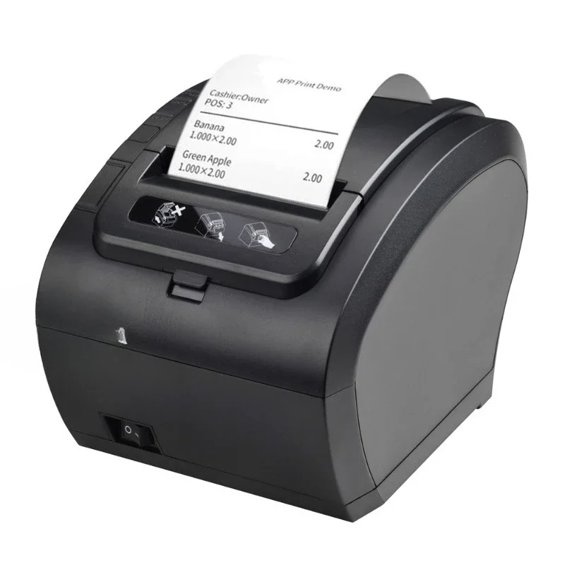Thermal printer, supermarket cashier, kitchen ordering receipt printing