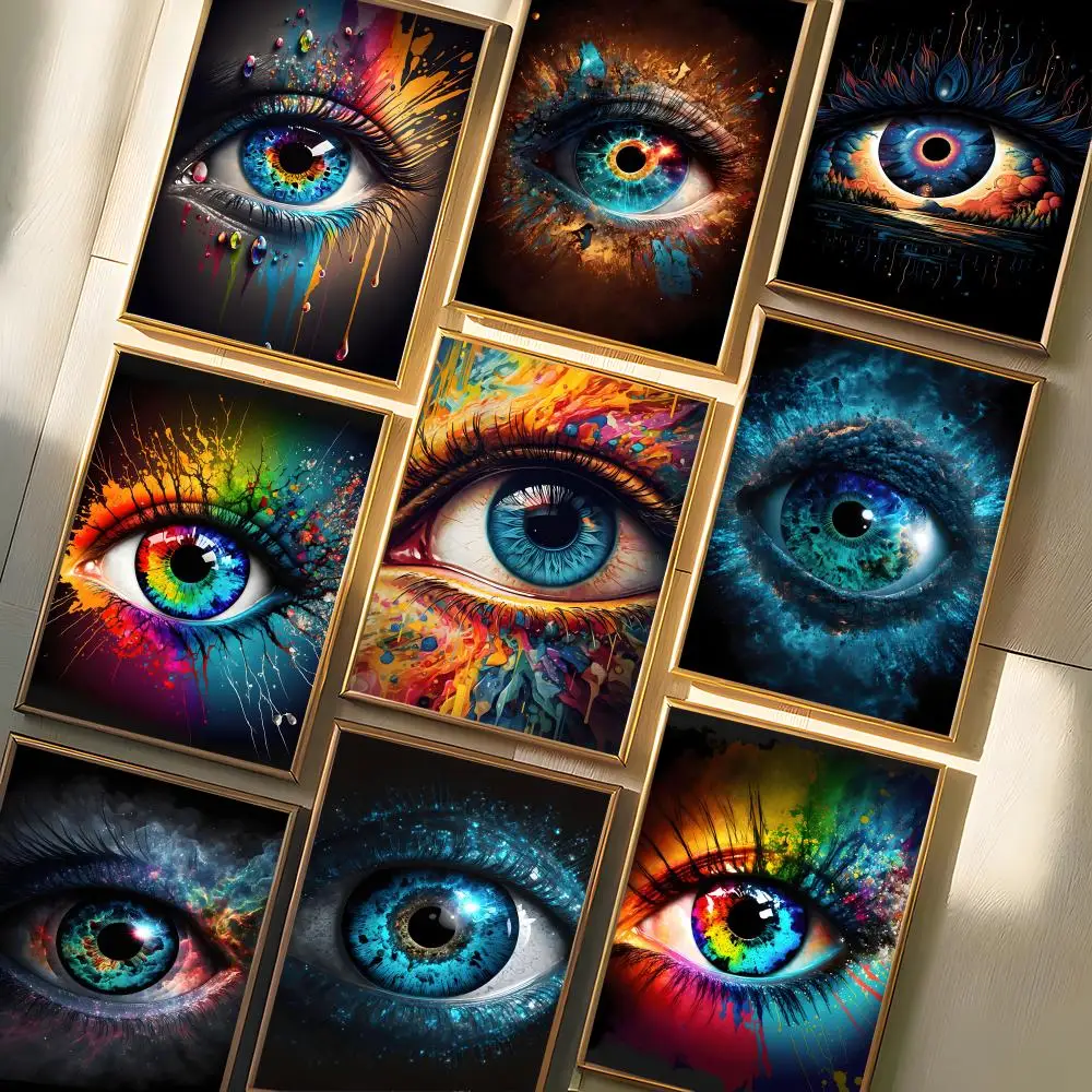 Abstract Eye Featur…