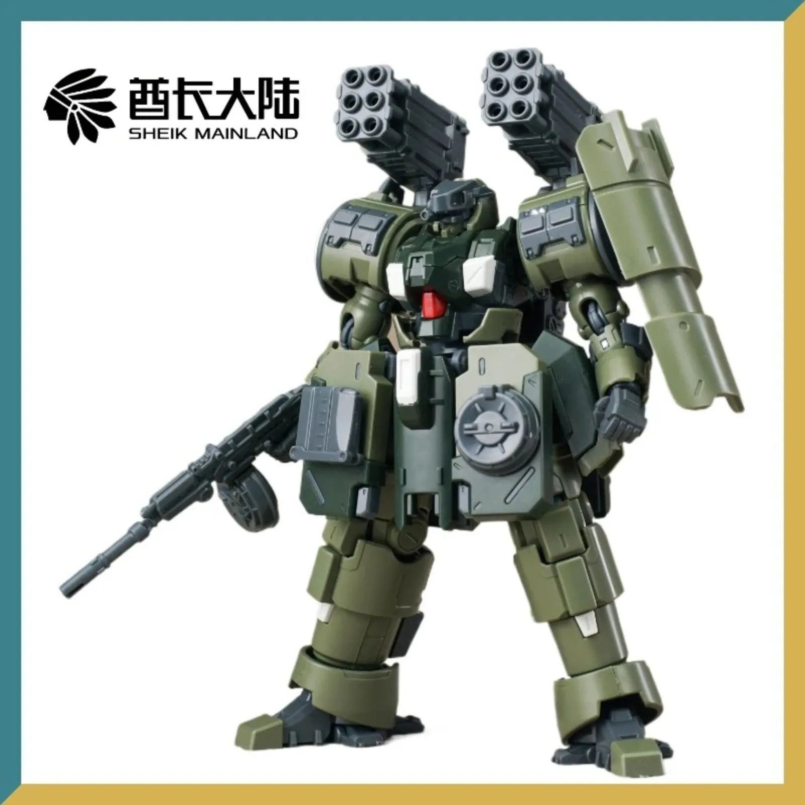 Sheik Vasteland Super Cavalerie ZAROV C1 Kanon Type 1/144 Schaal Gemonteerd Model Kit Action Figure Collection Cadeau voor volwa