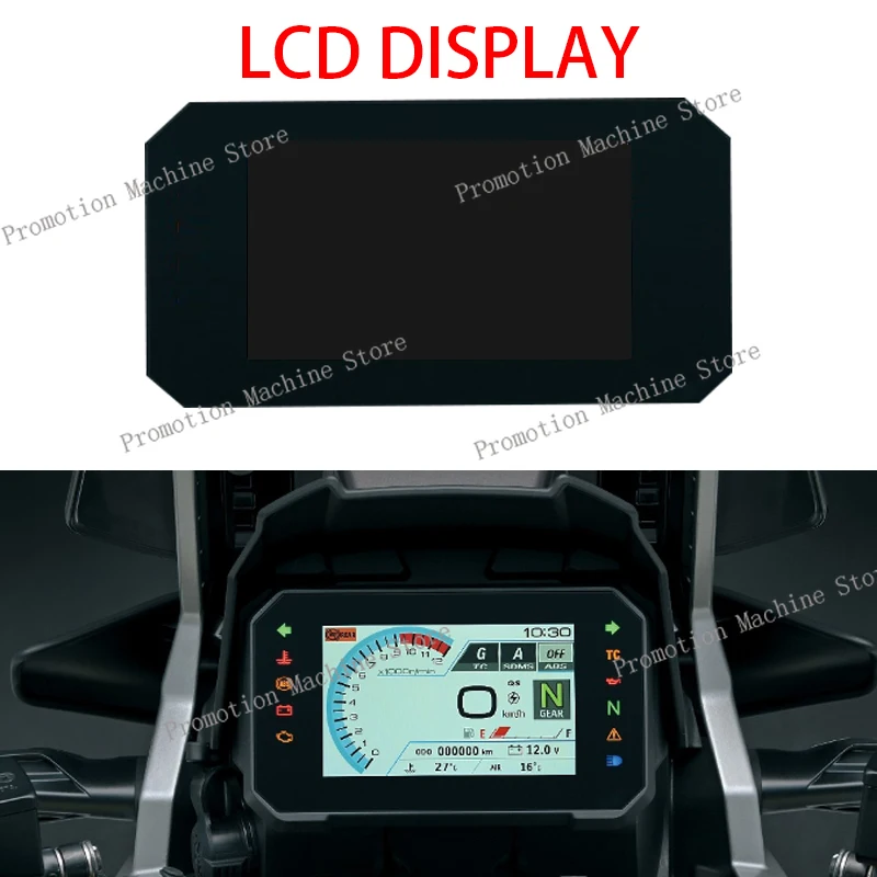 

New Original LCD Display With glass panel For 2023 Suzuki V-Strom 800DE DL 1050 1050DE Speedometer Instrument LCD Screen
