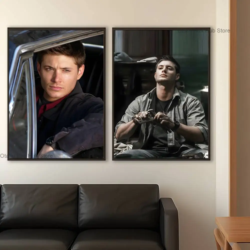 Dean Winchester S-Supernatural Poster Multi-Purpose Wall Art for Living Room Bedroom Office Hallway Bar Home Decor Gift