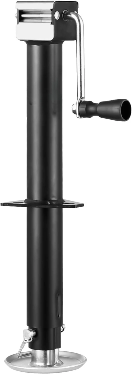 

5000 LBS A-Frame Trailer Jack with 15 Inch Vertical Travel Adjustable Drop Leg for Utility Horse Yacht Trailers