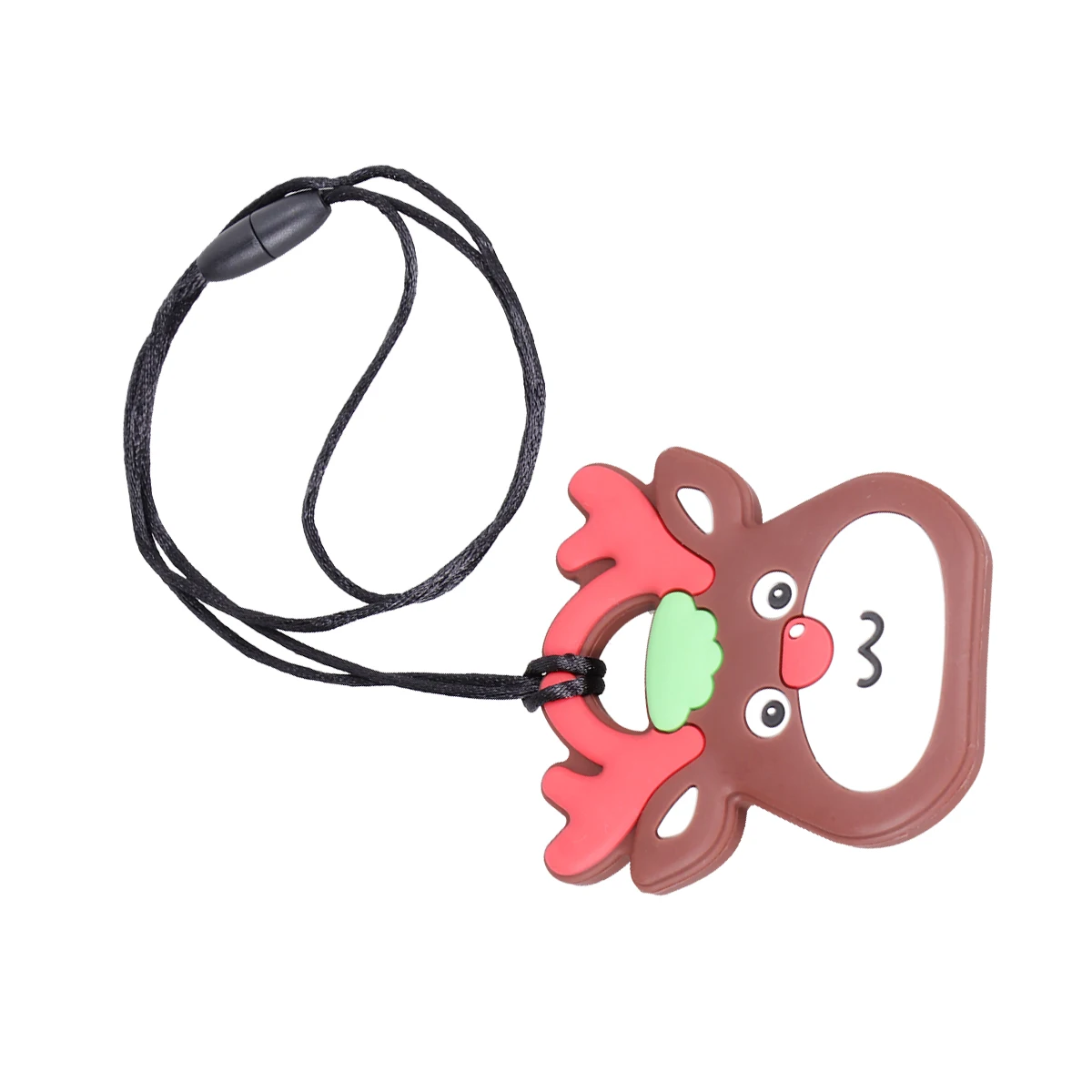 

Tooth Molar Silicone Toys Baby Teething Infant Teether for Pacifier Soother Deer