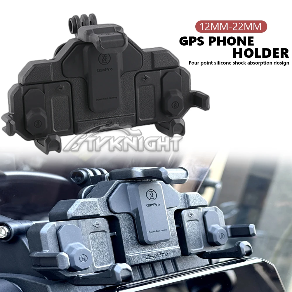 

for motorcycle GPS mobile phone holder universal BMW R1250GS navigation installation 800MT 450MT 790ADV XL750 12mm 22mm nuevo