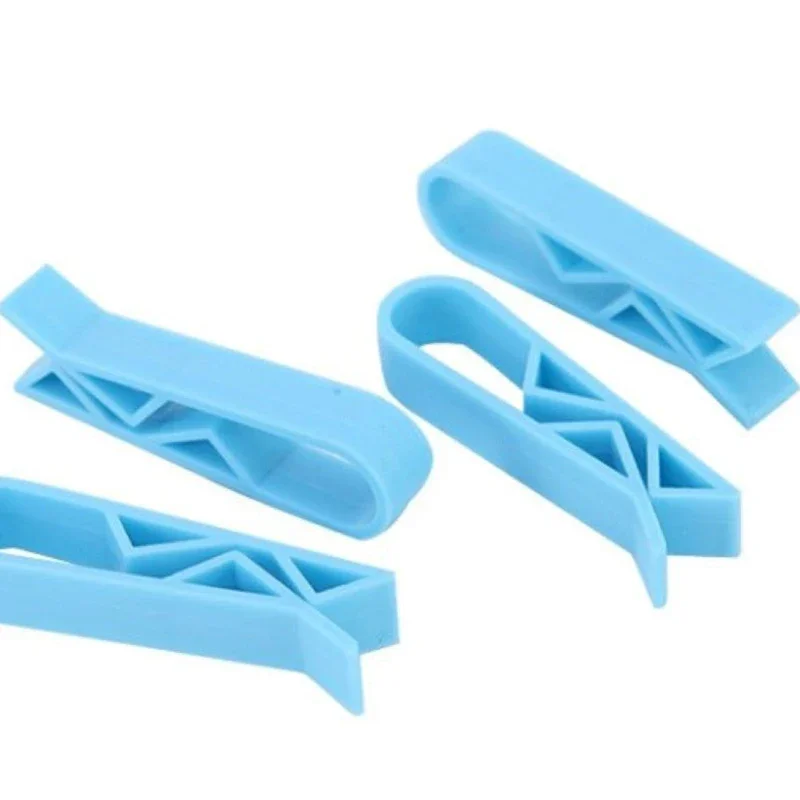 4Pcs Waste Basket Can Fixation Clip Kitchen Bathroom Organizer Household Storage Clamp Clip Garbage Bin Clip Sealing Tools New