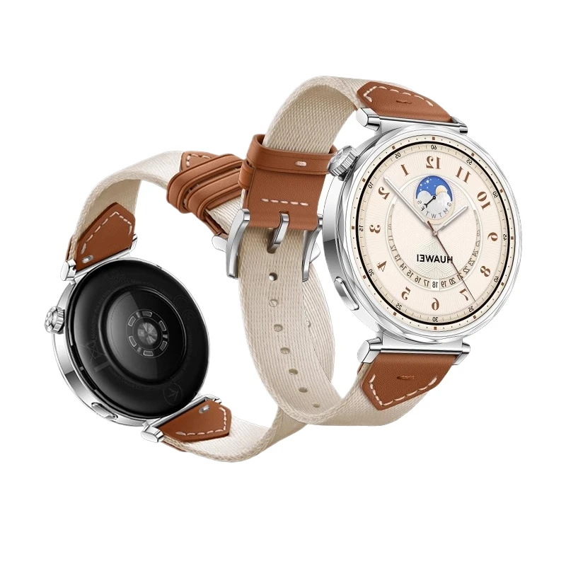 النايلون حزام لهواوي ساعة GT5 برو 42 مللي متر الرياضة حزام الساعات لهواوي ساعة GT5 GT4 41 مللي متر 18 مللي متر كوريا سوار امرأة رجل حزام