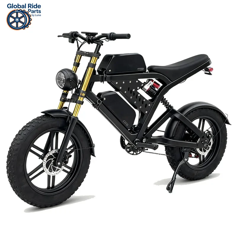 

motorcycle, scooter, snowmobile, beach buggy, mountain bike, fat tire electric vehicle, 1000W motor