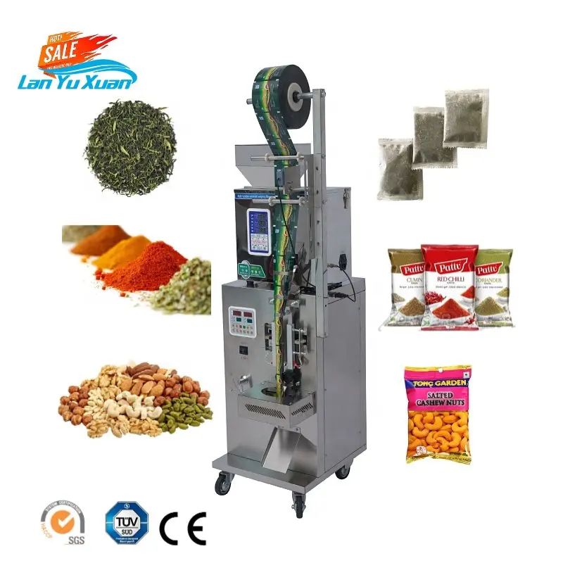 

Factory Price Multifunction Vertical Form Filling Sealing Automatic VFFS 3 In 1 Powder Granule Tea Packaging Packing Machines