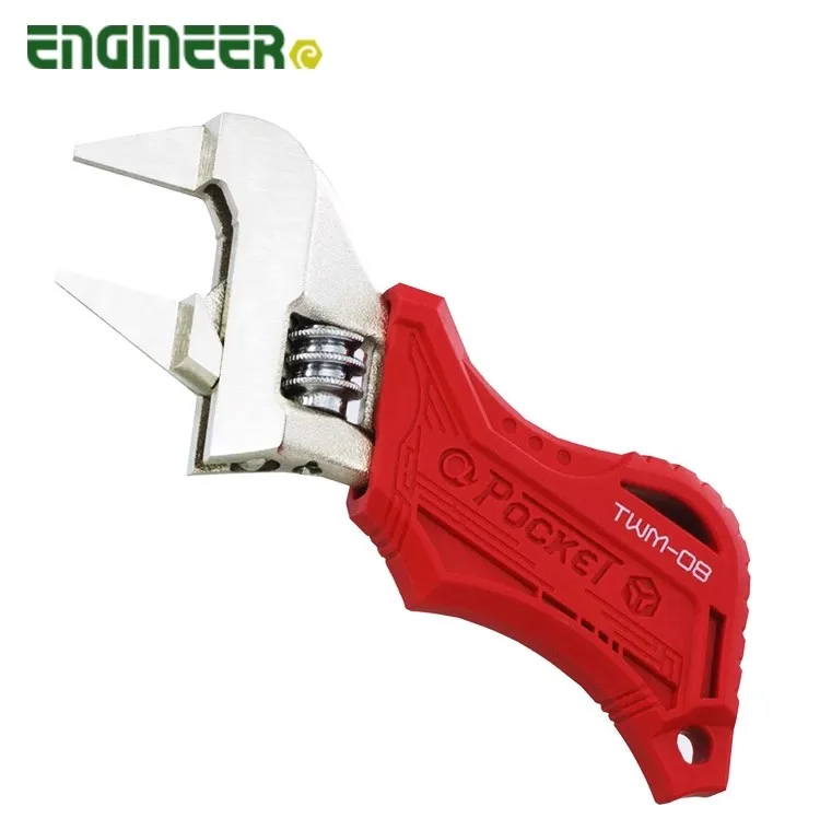 Japanese ENGINEER brand tool mini adjustable wrench TWM-08