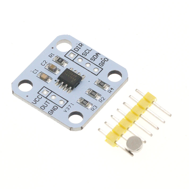 AS5600 Magnetische Encoder Magnetische Inductie Hoek Meting Sensor Module 12bit Hoge Precisie