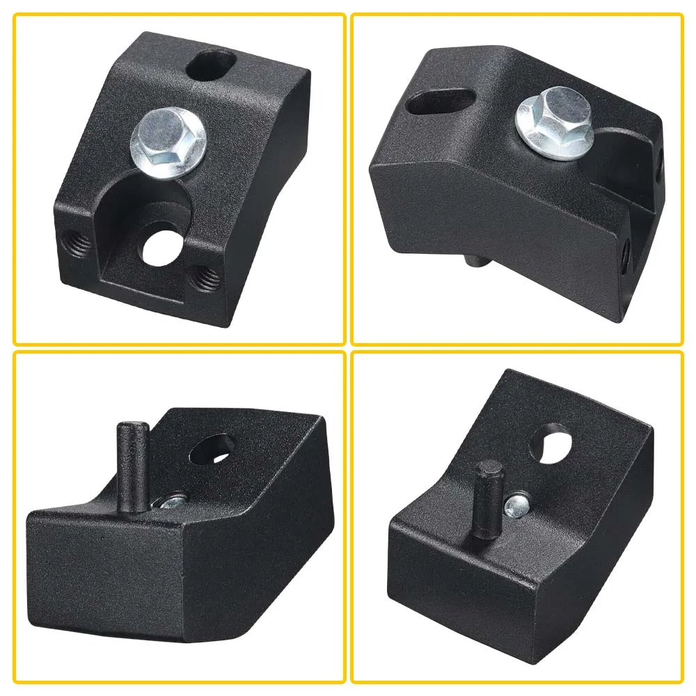 2Pcs Black Riser Seat Spacers Jackers Lift Kit Fits For Toyota Tacoma 4Runner FJ Lexus GX470 Driver Passenger Seats Accessories
