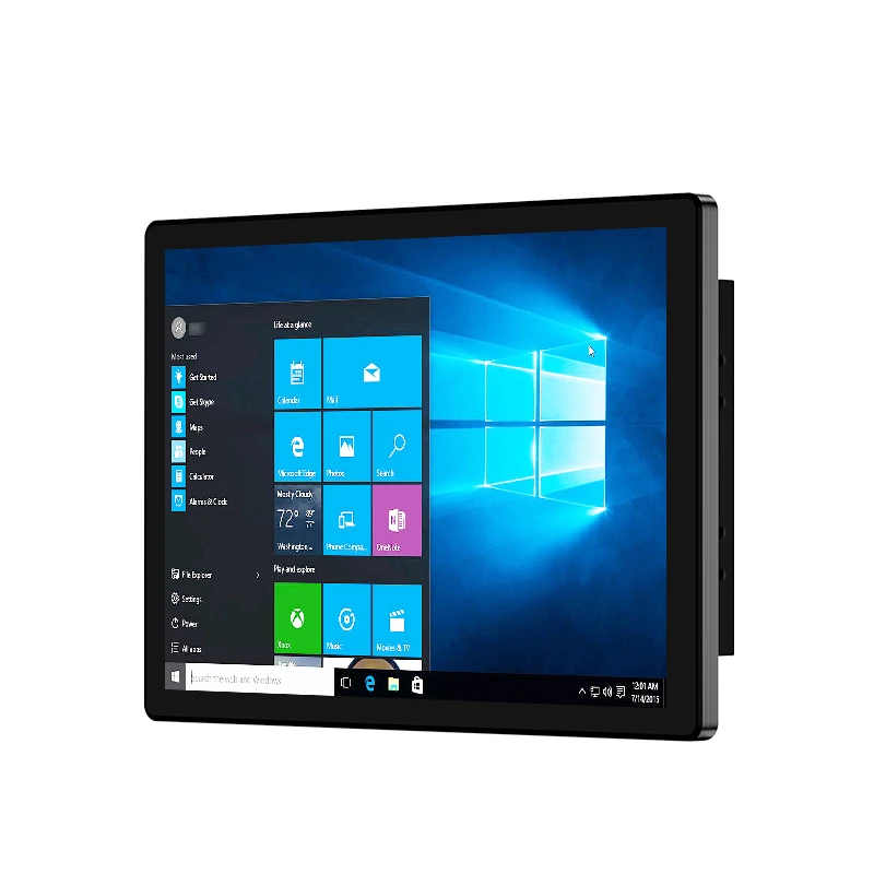 Factory Sale 10.1 Inch Open Frame Monitor Embedded Industrial Capacitive Resistive Touch Screen LCD Monitor Display