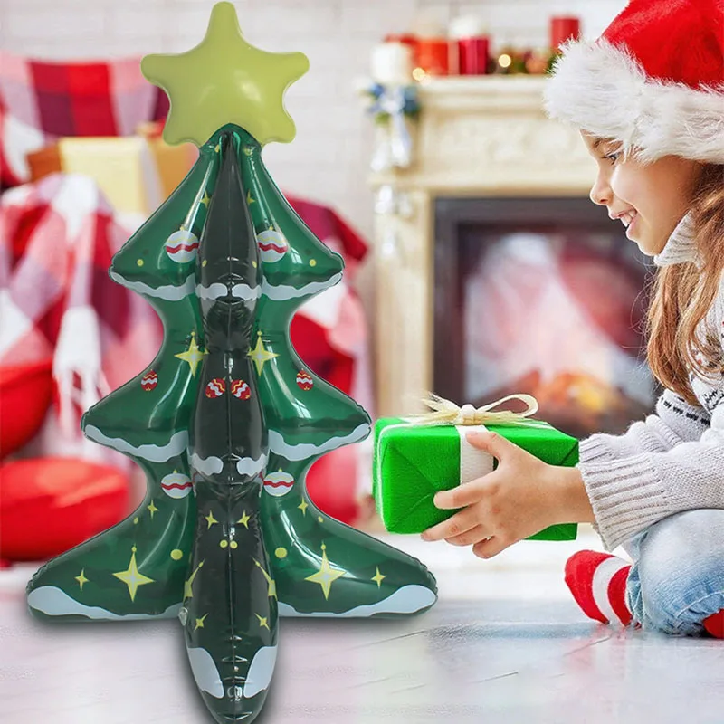 Simulation Inflatable Christmas Tree Wedding Festival Party Gifts Indoor Outdoor Garden Decorations Cute Interactive Toys
