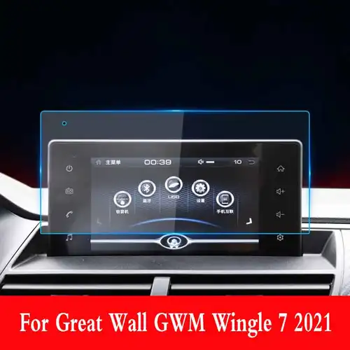 Pantalla de navegación GPS para coche Great Wall GWM Wingle 7 2021, vidrio templado, previene arañazos, película protectora, accesorios de Interior de coche