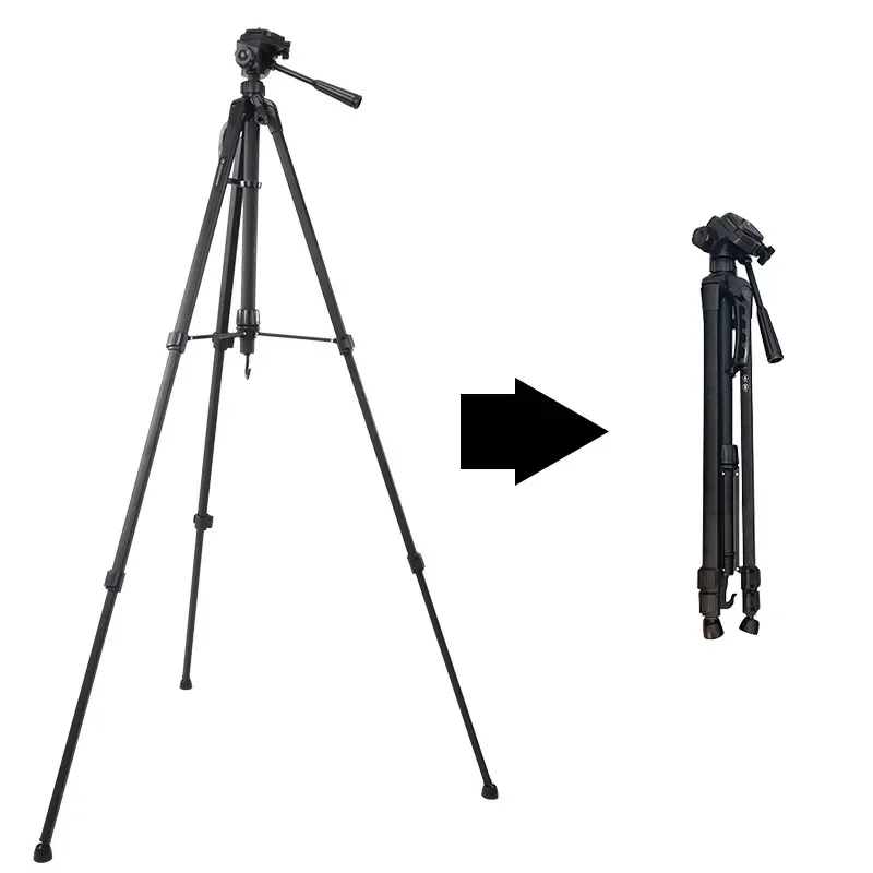 Celestron Aluminum Alloy Tripod with Backpack Bird Watching Goggles/Binoculars/Camera Tripod Stand Stable and Retractable 93606