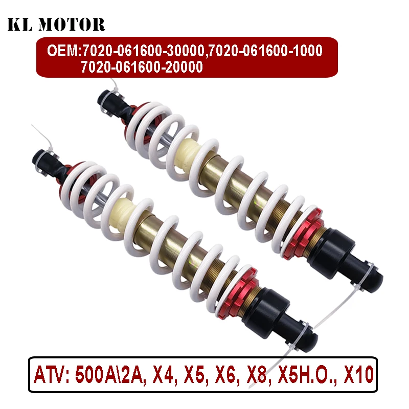 2PC Original Front/Rear Shock Absorber With Air Bag Fit For CF800-2(x8) part ATV UTV 7020-051600-30000 7020-061600-30000