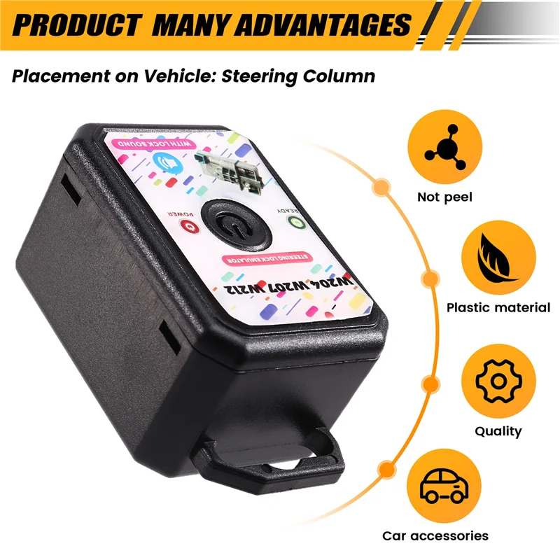 

AS57-Steering Column Lock Emulator Sensor Steering Column Lock Emulator For Mercedes Benz W204 W207 W212