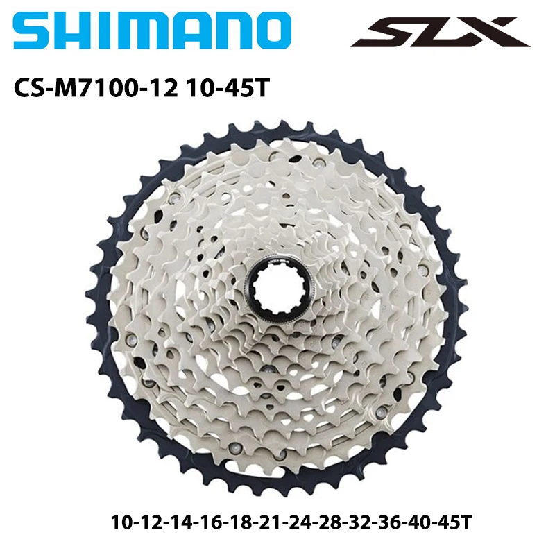 SHIMANO Deore SLX M7100 12 Speed Mountain Bike Flywheel 12V Variable Flying 12S 10-51T 10-45T CS-M7100 Micro Spline Cassette