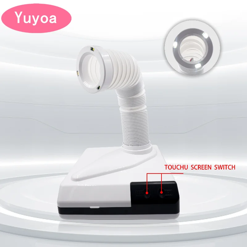 

60W Dental Vacuum Cleaner Strong Dust Collector Extractor Dentistry LED Lab Dust Suction Machine for Dentist Polishing Tools